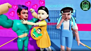 Мускул Танос и Янг Хи - Побег из тюрьмы! 😱 (Roblox Obby) Игровой процесс #roblox