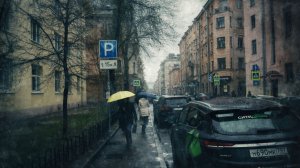 Пасмурный вечер на Петроградке ( Апрель 2025)