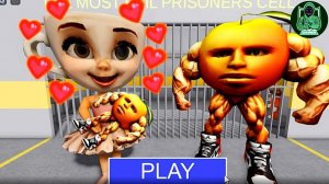 БАЛЕРИНА КАПУЧЧИНО И МАЛЫШКА БЕГУТ ИЗ ТЮРЬМЫ! #obby #Roblox