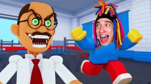 КИТАЙКА И КОМАНДНЫЙ ПОБЕГ ИЗ ШКОЛЫ В ROBLOX!