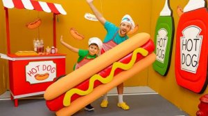 100 слоев еды для детей