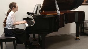 Конкурсное выступление ученицы ДМШ им. Д.Б. Кабалевского Шараповой Ляйсан