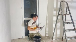 Шпаклевка Стен под покраску, второй слой. Очень подробно!