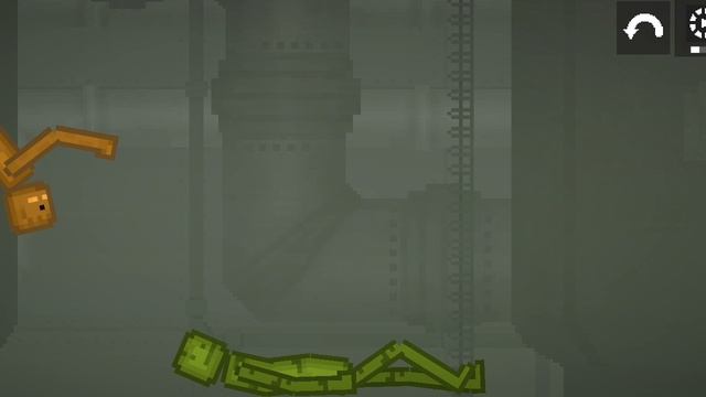 Melon Sandbox Mortal Kombat Ultimate Оранжевый мелон против Зелёного мелона