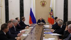 Владимир Путин совещание о ситуации на мировом рынке нефти и газа, Кремль, 9 марта 2026 года