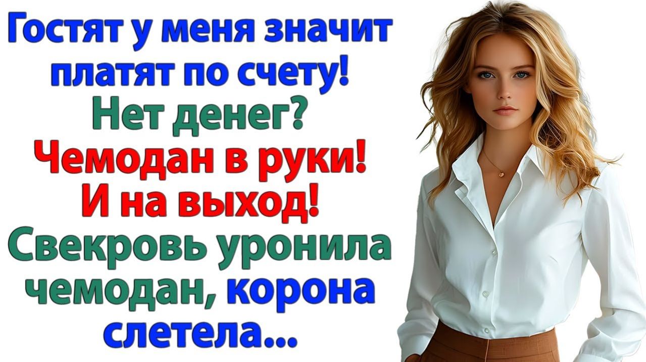 Родня приехала на месяцок-другой! Вылетели через 5 минут! | Семейные Драмы | Жизненные Истории