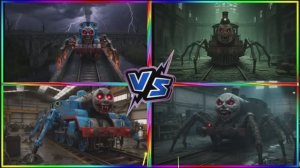 ПОЕЗД-МУТАНТ против ТЕМНОГО МОНСТРА и ДОБРОГО ПАРОВОЗИКА! 🚂 Tiles Hop: Эпичная Битва