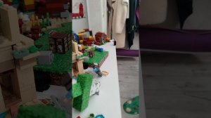 Рэйд на деревню из канструктора 2 часть