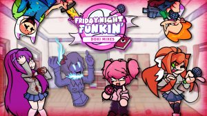 🚫 Небольшой сборник модов FNF 🏫 Doki Mixes V4 🚫 CN Takeover 🔪 Danger Pico Mix 🚫