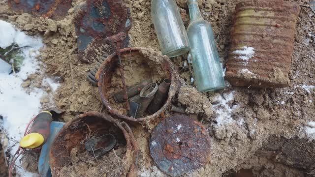 Коп по войне. Раскопали очередной Советский блиндаж