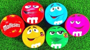 Мультики для детей. Сладкие конфетки в 6 коробочках Эмэндемс. Яркие Мультики конфетки для малышей