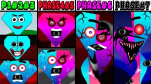 INCREDIBOX SPRUNKI 💎 ВСЕ ФАЗЫ НОВОГО OC ✨ АЛМАЗ ✨ ОТ 1️⃣ ДО 7️⃣ ФАЗЫ 🚀