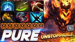 Pure Shadow Fiend Unstoppable — профессиональный геймплей в Dota 2 [Смотри и учись]