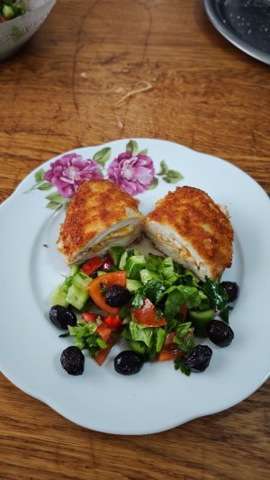 Кордон блю. Очень вкусно получилось