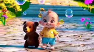 Малыш на ферме: Часть 2. В гостях у доброй коровы и лошадки! 🐄🐎