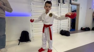 Разминка на соревнованиях по каратэ 🥋 🥊