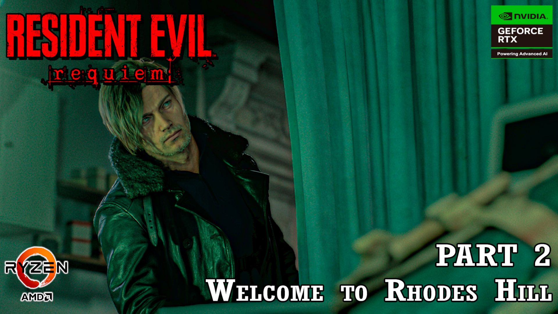Resident Evil Requiem RTX 3070 RAY TRACING DLSS 4 | Добро пожаловать в Роудс Хилл. Часть 2