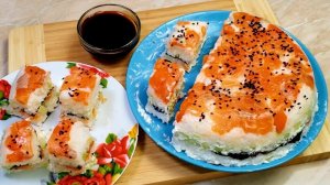 Такой вкусный Суши-Торт, и дешевле чем на заказ.