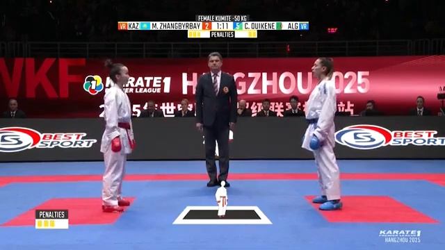 Кумите M. Zhangbyrbay (KAZ) – C. Ouikene (ALG)