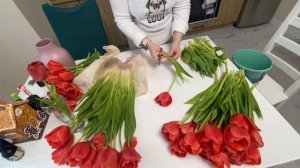 АСМР РАСКЛАДЫВАЮ ЦВЕТЫ , ПРИЯТНОЕ ВИДЕО