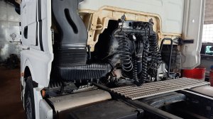 Почему гудит насос ГУРа MAN TGX