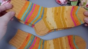 СП Свяжем носочки для мамы и дочки🌼 с Еленой Велиной ИТОГ🌷