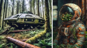 В тайге при прокладке дороги нашли странный самолет не из нашего времени