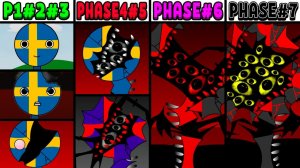 INCREDIBOX SPRUNKI 🇸🇪 ВСЕ ФАЗЫ НОВОГО OC ✨ ШВЕЦИЯ ❄️ ОТ 1️⃣ ДО 7️⃣ ФАЗЫ 🚀