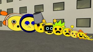 Спрунки Мистер Сан с разными Частами просят помощи