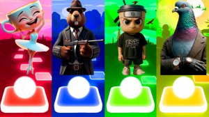 Coffin Dance БРЕЙНРОТ Итальянские Мемы | Tiles Hop №345