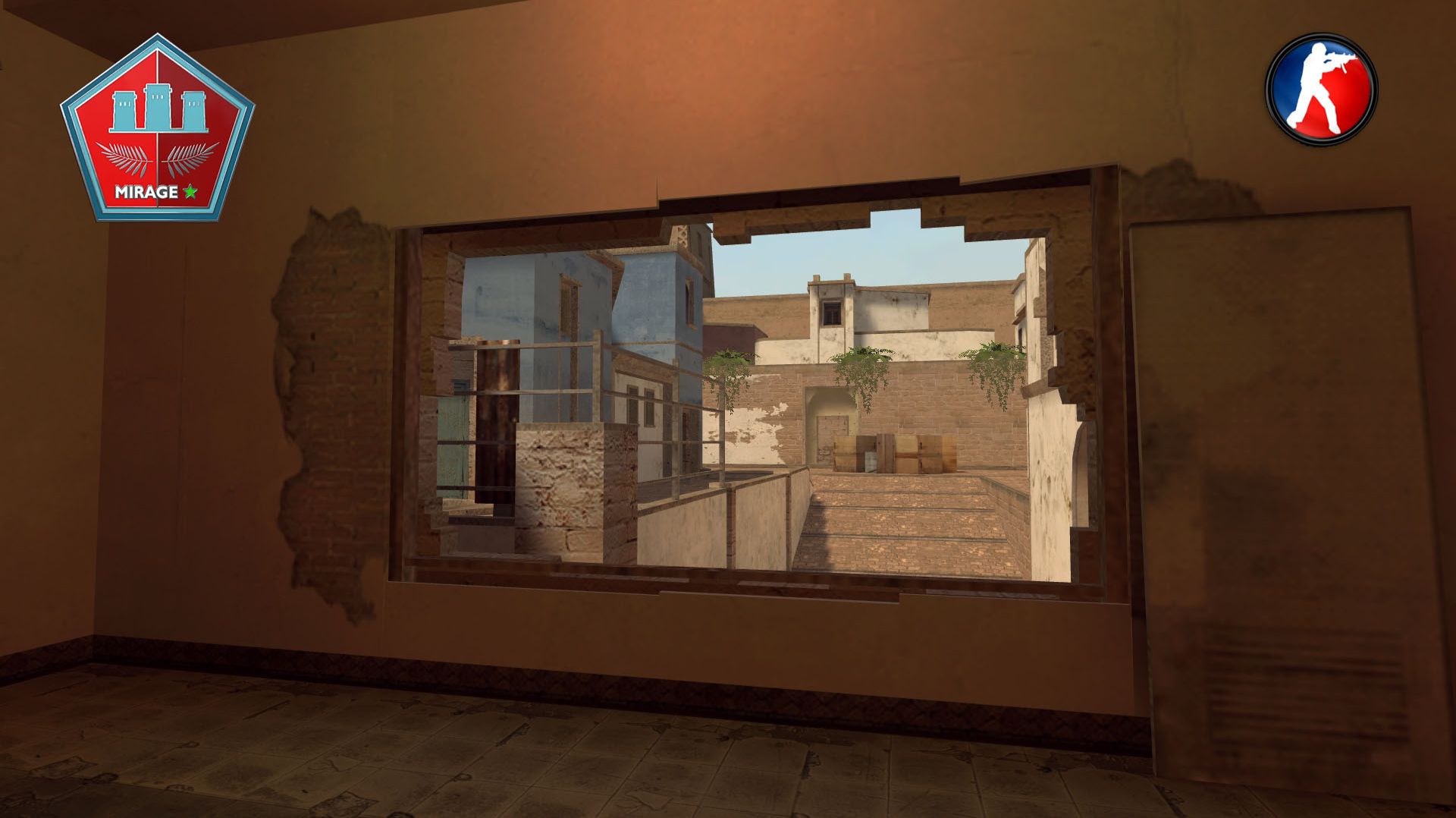 Mirage (cs2_mirage/ de_mirage_cs2) the map porting from CS 2 for CS