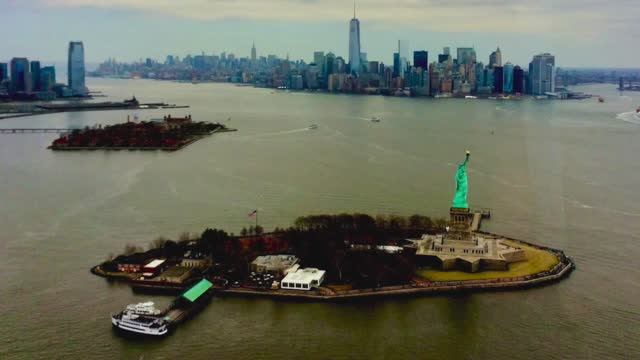 376. Полёт над Нью-Йорком и Джерси-Сити, США