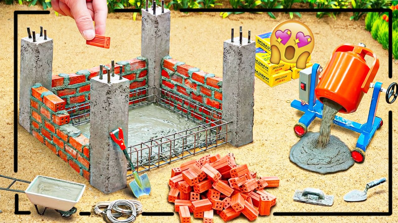 Мультики для детей. Удар молнии поджег дом. Трактор с Халком строят новый дом.  Мультики для малышей