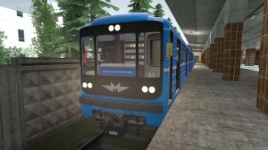 Самарское метро!! Возим пассажиров в Самаре на Номерном!! Чуть не врезались поезда!!??