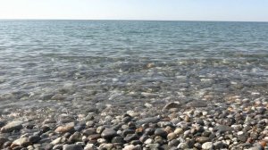 Штиль, прозрачное море в Сочи