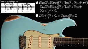 Summer Vibe Pop  Guitar Backing Track in Bm