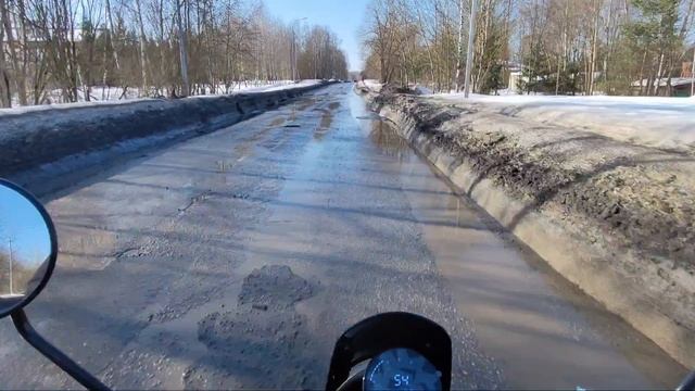 Покатушка на VMC Nova RS 127 см3. Открытие мотосезона.