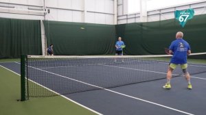 Смоляне сыграли в теннис с космонавтами