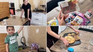 Записались на кровь/  покупки/ достали тостер/ Обработала деревянную посуду