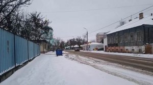 20260101 Старинные дореволюционные дома на улице Васильевской Троице Васильевский храм город Орёл г