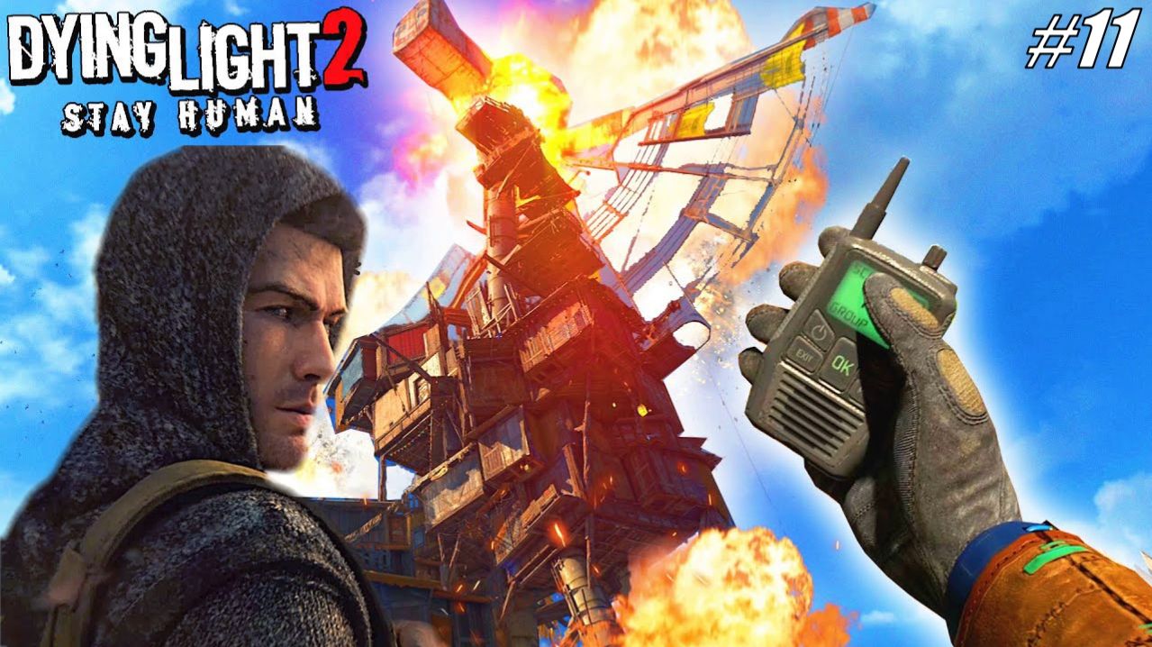 Прохождение Dying Light 2 Серия 11 Разносим базу Миротворцев