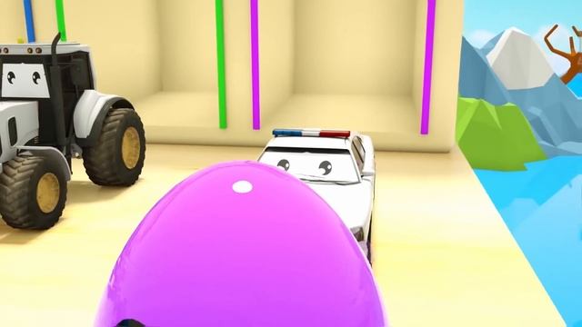 шарики и машинки. Мультик для детей