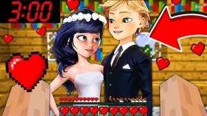 ЛЕДИ БАГ И СУПЕР КОТ ПОЖЕНИЛИСЬ В МАЙНКРАФТЕ