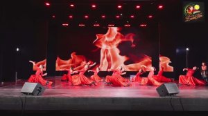 БАЙН ТЕГ. Испанский танец "FLAMA" (пламя).