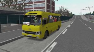 Omsi 2. Hyundai County Kuzbass из г.Барнаул. Маршрут: 200. Карта: Могэс