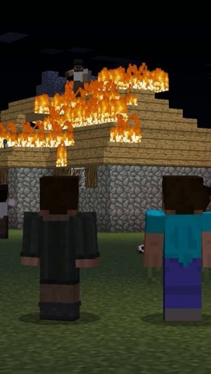 ПОЖАРНЫЕ #tiktok #shorts #популярное #майнкрафт #minecraft #приколы #рекомендации #мем #memes