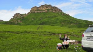 Путешествие на машине. Чегемские водопады, перевал Актопрак, зеленые долины Карачаево-Черкесии