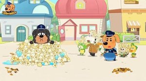 Храбрый шериф Лабрадор, бутылки и солнце — познавательный мультфильм.