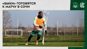 «Быки» готовятся к матчу в Сочи