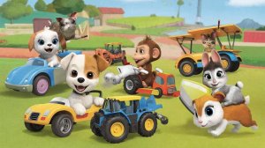 Песенка - Животные - мультик для детей.(начало)